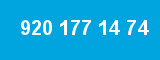 920 177 14 74
